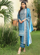 D#06 Ruqayyah Trend Flair Emb Cotton Collection 922