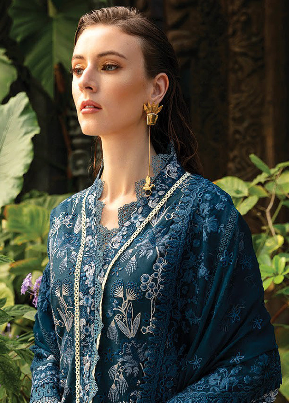 Reve By Serene Luxury Embroidered Lawn 3 Piece Unstitched Suit S24RLL SL-58 Reve By Serene Luxury Embroidered Lawn 3 Piece Unstitched Suit S24RLL SL-58