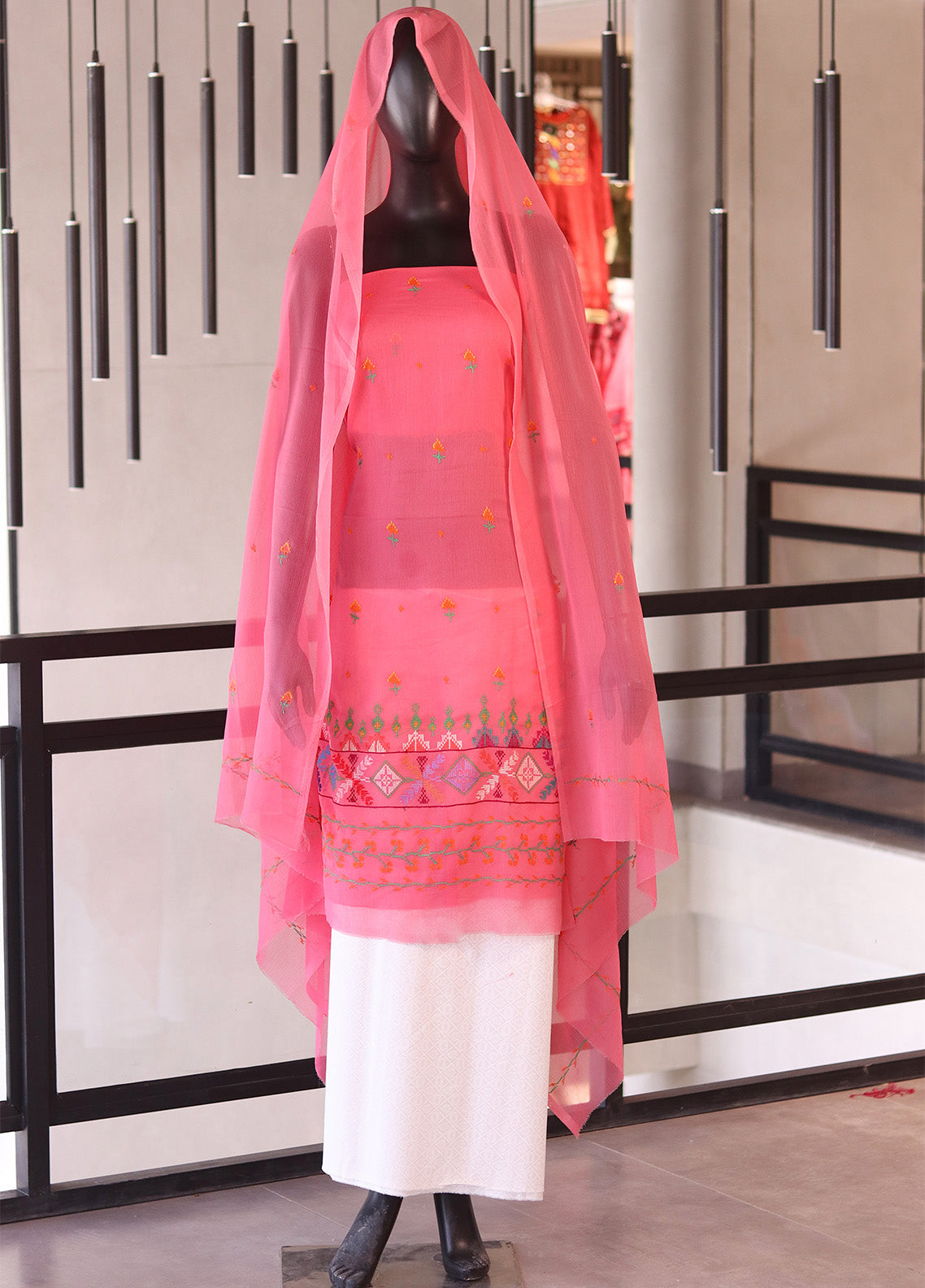 Royal Fashion Exclusive Bamber Chiffon Cross Stitch Center Panel 2 Piece Unstitched RF24BEC-4-204317 Royal Fashion Exclusive Bamber Chiffon Cross Stitch Center Panel 2 Piece Unstitched RF24BEC-4-204317