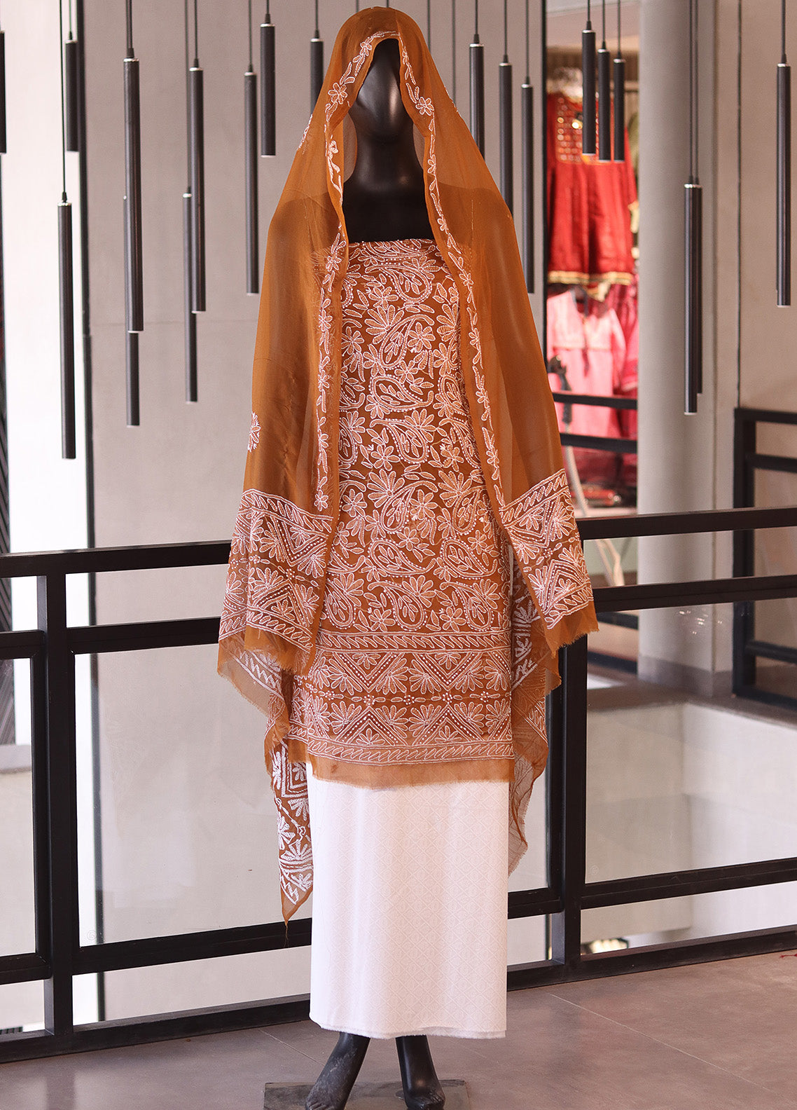 Royal Fashion Exclusive Bamber Chiffon Shadow Anchor Thread 2 Piece Unstitched RF24BEC-2-204159 Royal Fashion Exclusive Bamber Chiffon Shadow Anchor Thread 2 Piece Unstitched RF24BEC-2-204159