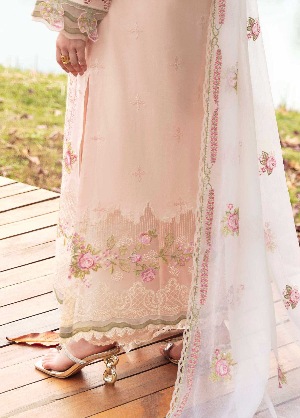 Sable Vogue Luxury Embroidered Swiss Lawn 3 Piece Unstitched Suit SV24LL-03 ASMARA Sable Vogue Luxury Embroidered Swiss Lawn 3 Piece Unstitched Suit SV24LL-03 ASMARA