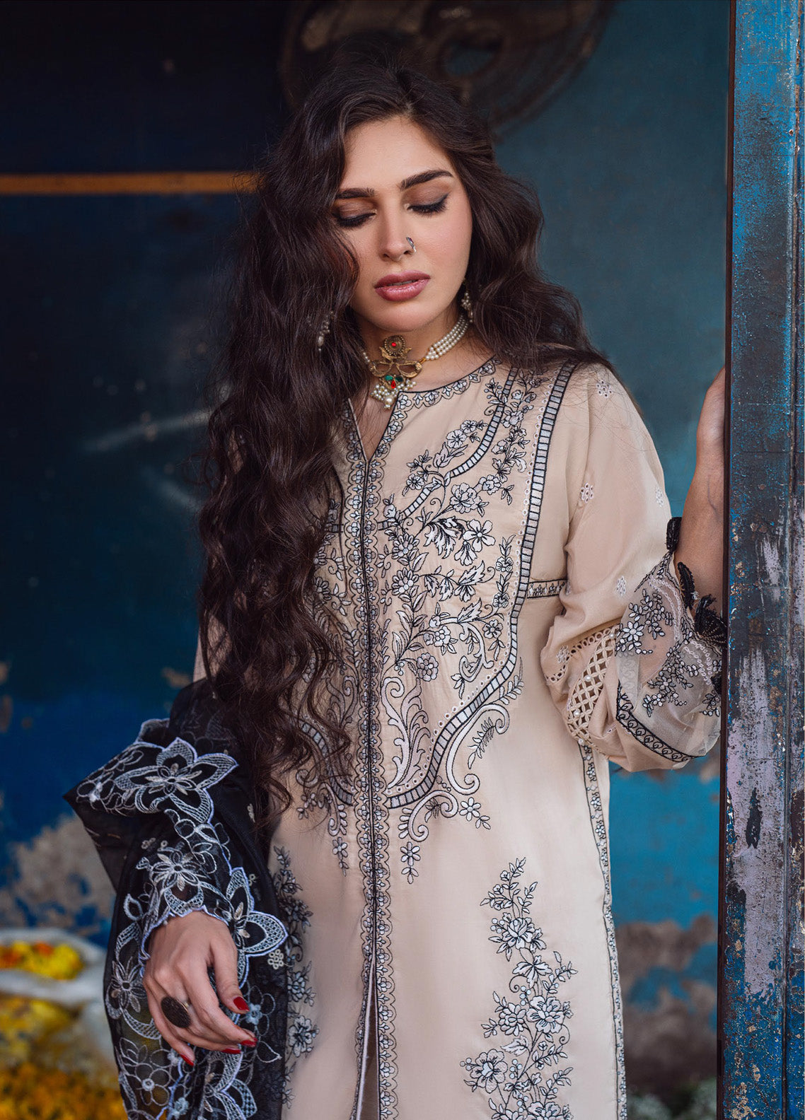 Sahakari By Sahane Chikankari Lawn 3 Piece Unstitched Suit S24SKCL CT-10009 GHAZAL Sahakari By Sahane Chikankari Lawn 3 Piece Unstitched Suit S24SKCL CT-10009 GHAZAL
