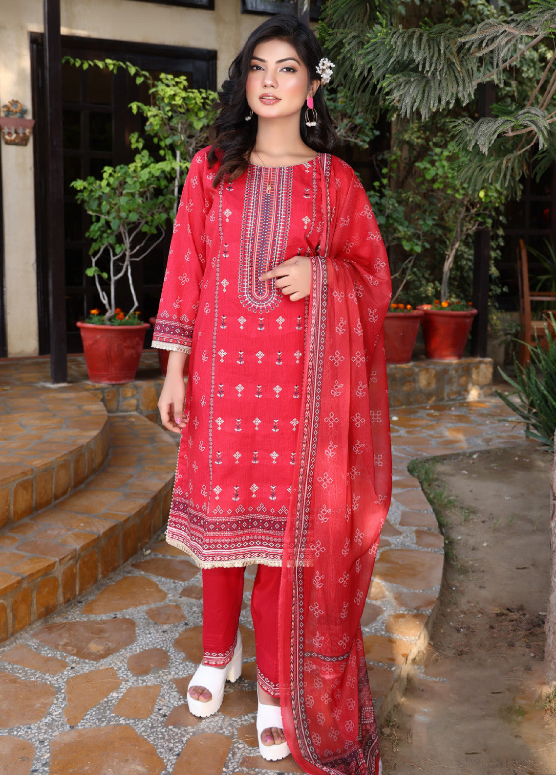 Shirley By MTF Embroidered Digital Lawn 3 Piece Unstitched Suit MTF24SEDPL-01 Shirley By MTF Embroidered Digital Lawn 3 Piece Unstitched Suit MTF24SEDPL-01