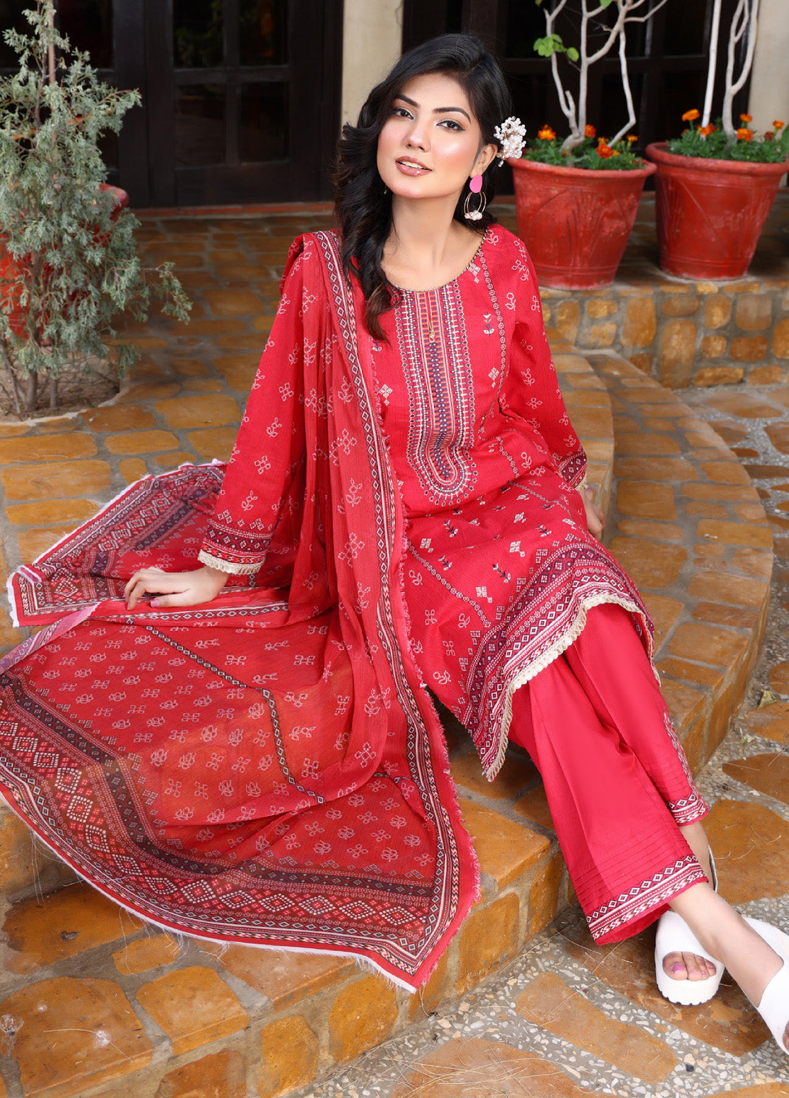 Shirley By MTF Embroidered Digital Lawn 3 Piece Unstitched Suit MTF24SEDPL-01 Shirley By MTF Embroidered Digital Lawn 3 Piece Unstitched Suit MTF24SEDPL-01