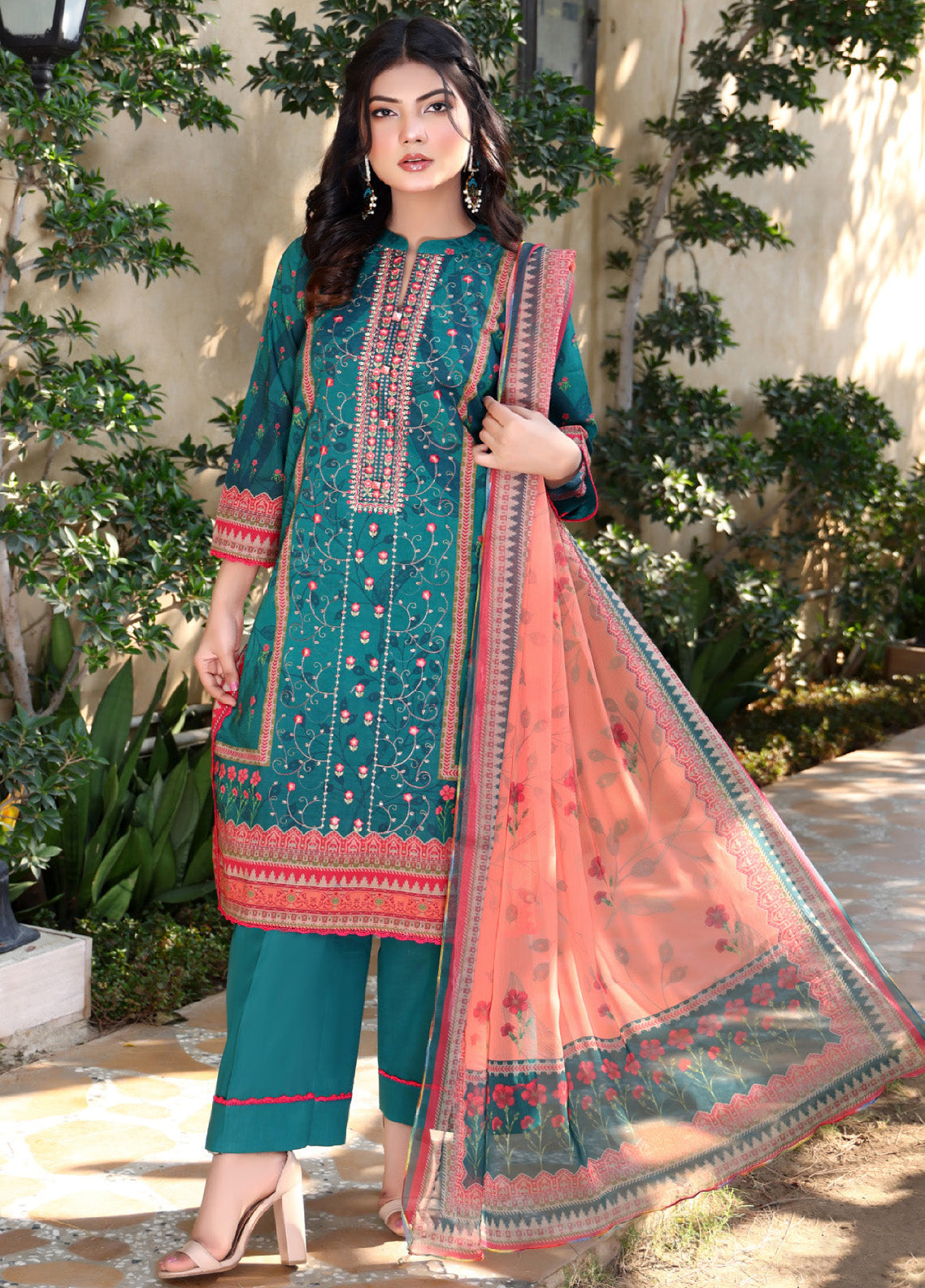 Shirley By MTF Embroidered Digital Lawn 3 Piece Unstitched Suit MTF24SEDPL-02 Shirley By MTF Embroidered Digital Lawn 3 Piece Unstitched Suit MTF24SEDPL-02