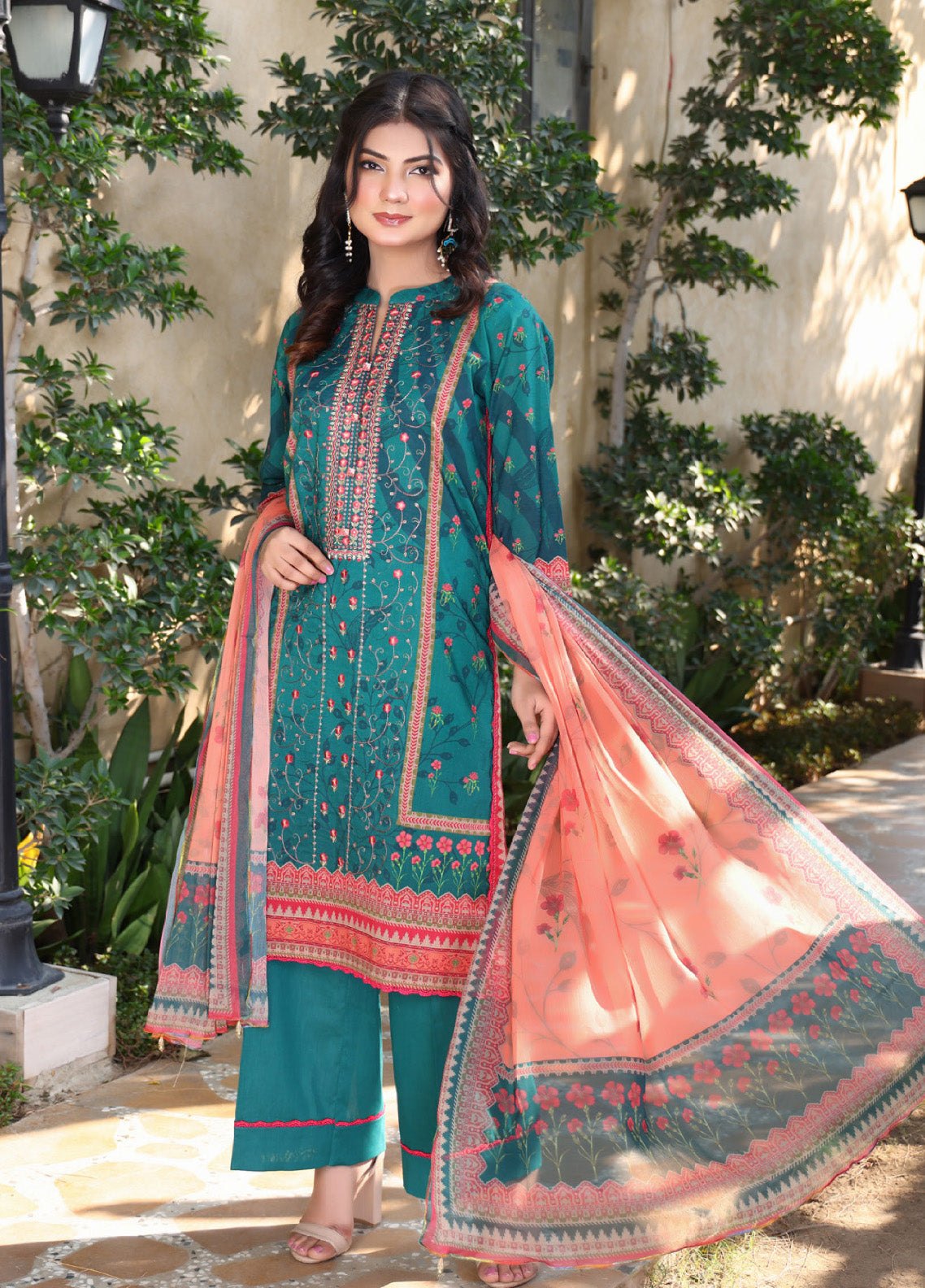 Shirley By MTF Embroidered Digital Lawn 3 Piece Unstitched Suit MTF24SEDPL-02 Shirley By MTF Embroidered Digital Lawn 3 Piece Unstitched Suit MTF24SEDPL-02