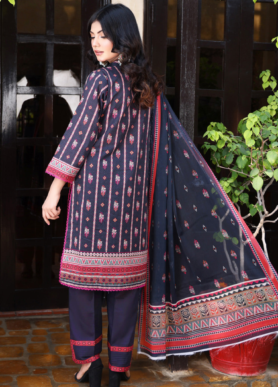 Shirley By MTF Embroidered Digital Lawn 3 Piece Unstitched Suit MTF24SEDPL-04 Shirley By MTF Embroidered Digital Lawn 3 Piece Unstitched Suit MTF24SEDPL-04