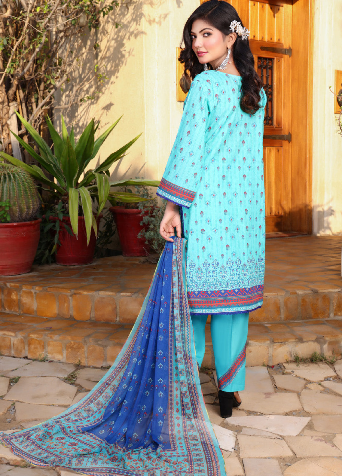 Shirley By MTF Embroidered Digital Lawn 3 Piece Unstitched Suit MTF24SEDPL-06 Shirley By MTF Embroidered Digital Lawn 3 Piece Unstitched Suit MTF24SEDPL-06