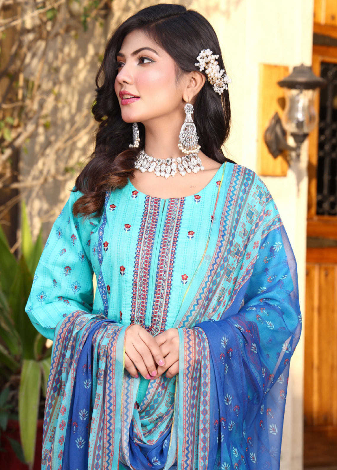 Shirley By MTF Embroidered Digital Lawn 3 Piece Unstitched Suit MTF24SEDPL-06 Shirley By MTF Embroidered Digital Lawn 3 Piece Unstitched Suit MTF24SEDPL-06