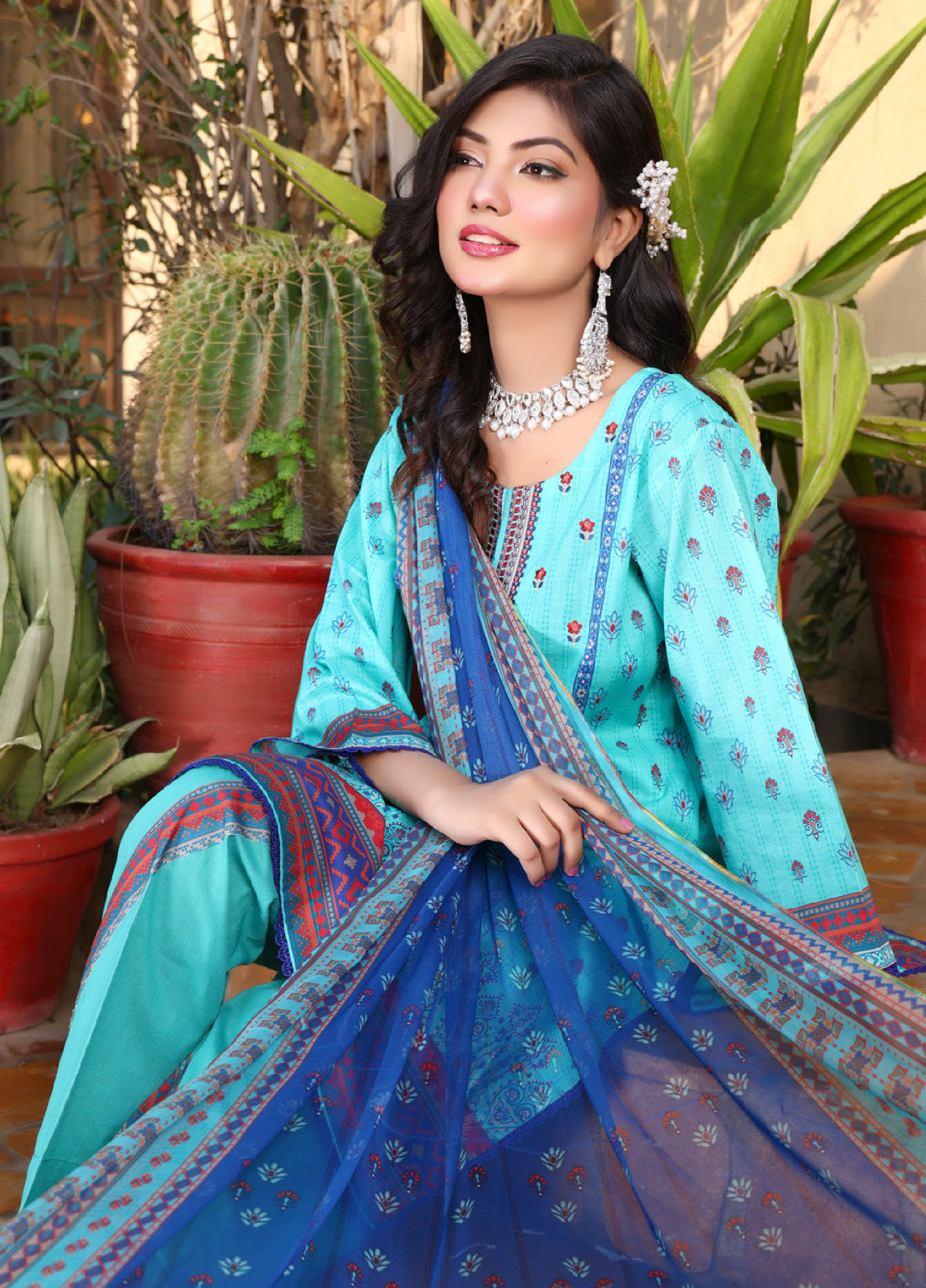 Shirley By MTF Embroidered Digital Lawn 3 Piece Unstitched Suit MTF24SEDPL-06 Shirley By MTF Embroidered Digital Lawn 3 Piece Unstitched Suit MTF24SEDPL-06