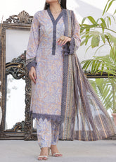Signature By VS Textile Printed Lawn 3 Piece Unstitched Suit VST24PL-348