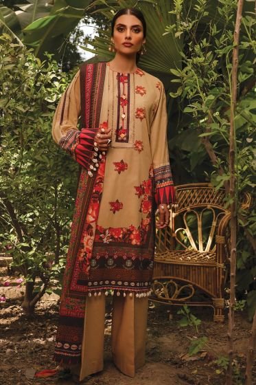 AlKaram Unstitched 3 Piece D#SS-17 AlKaram Unstitched 3 Piece D#SS-17
