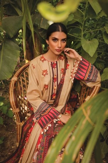 AlKaram Unstitched 3 Piece D#SS-17 AlKaram Unstitched 3 Piece D#SS-17