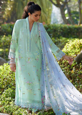 Suay By Farah Talib Aziz Luxury Lawn 3 Piece Unstitched Suit FTA24LL-11