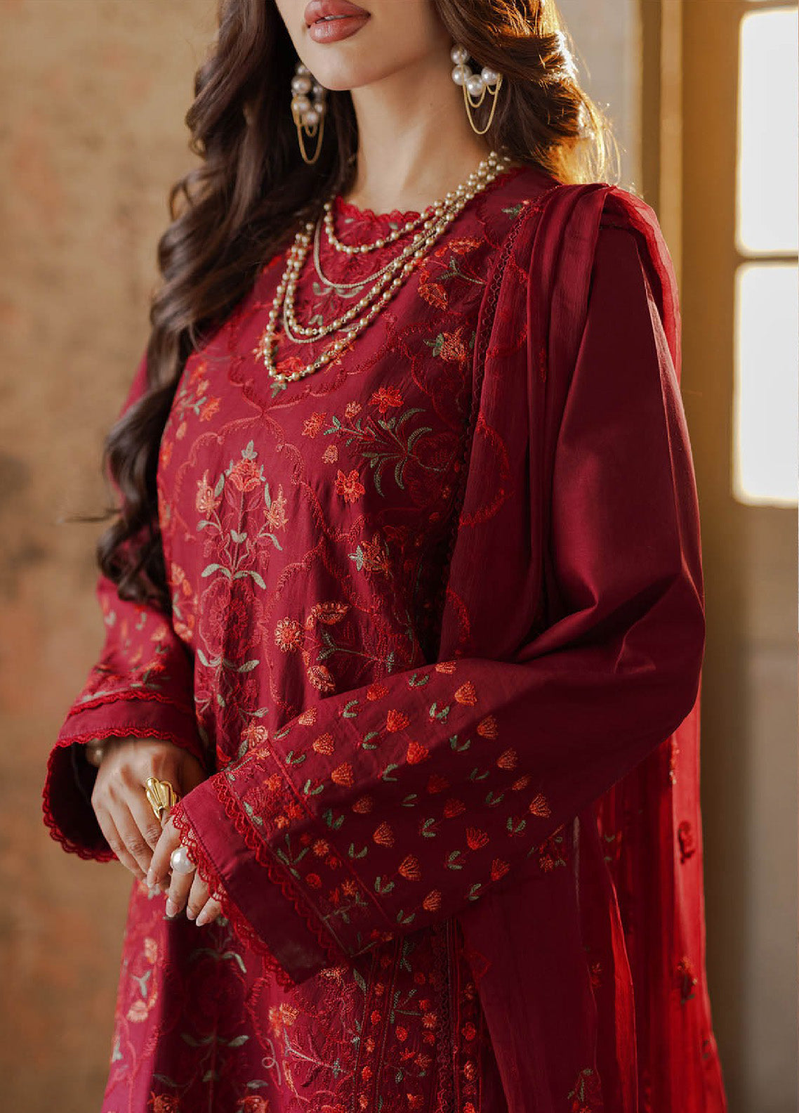 Summer Breeze By Rajbari Embroidered Lawn 3 Piece Unstitched Suit RB24SBEE-4A Summer Breeze By Rajbari Embroidered Lawn 3 Piece Unstitched Suit RB24SBEE-4A