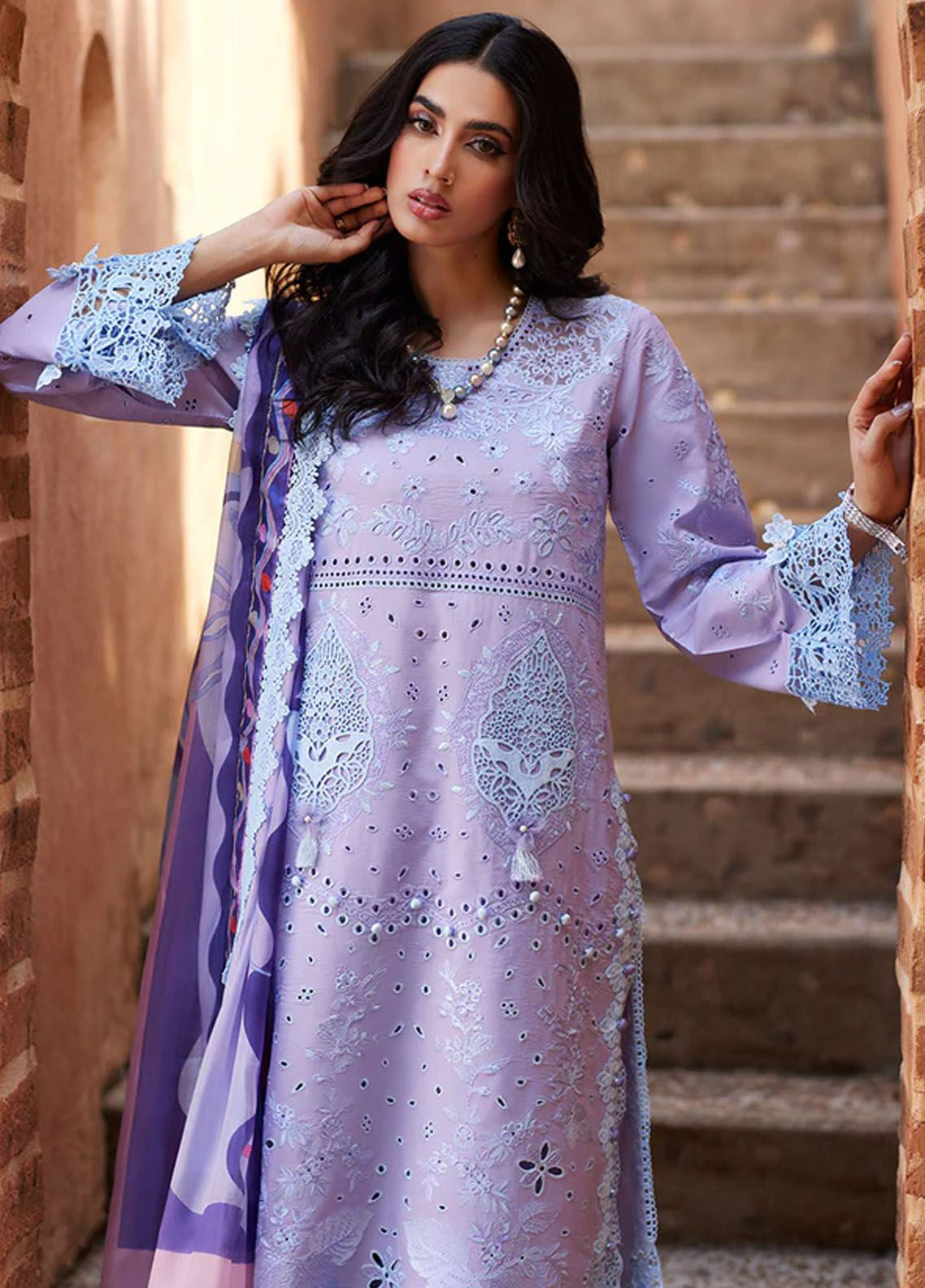 Te Amo By Mushq Embroidered Luxury Lawn 3 Piece Unstitched Suit MQ24TAL D-02 CIAO COUTURE Te Amo By Mushq Embroidered Luxury Lawn 3 Piece Unstitched Suit MQ24TAL D-02 CIAO COUTURE
