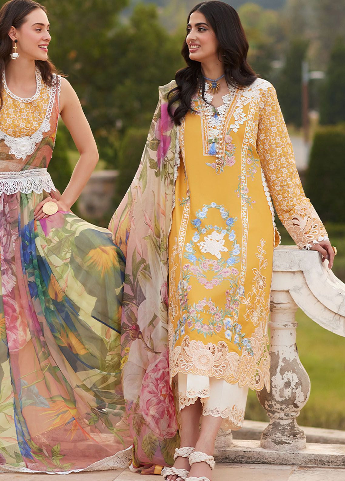 Te Amo By Mushq Embroidered Luxury Lawn 3 Piece Unstitched Suit MQ24TAL D-05 MILANO MODA Te Amo By Mushq Embroidered Luxury Lawn 3 Piece Unstitched Suit MQ24TAL D-05 MILANO MODA