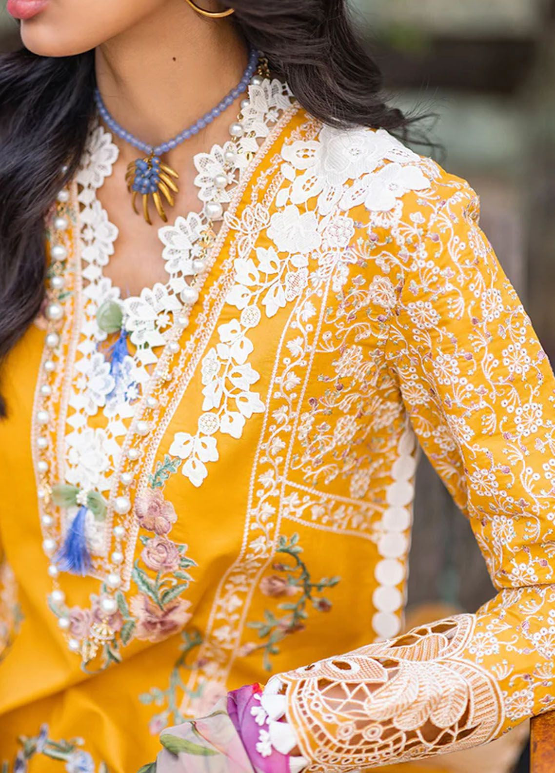 Te Amo By Mushq Embroidered Luxury Lawn 3 Piece Unstitched Suit MQ24TAL D-05 MILANO MODA Te Amo By Mushq Embroidered Luxury Lawn 3 Piece Unstitched Suit MQ24TAL D-05 MILANO MODA