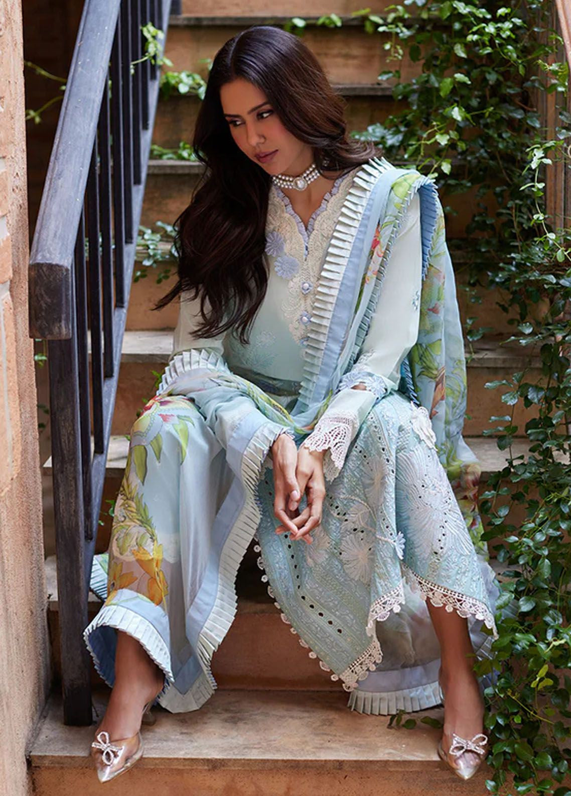 Te Amo By Mushq Embroidered Luxury Lawn 3 Piece Unstitched Suit MQ24TAL D-08 CAPRI CHARM Te Amo By Mushq Embroidered Luxury Lawn 3 Piece Unstitched Suit MQ24TAL D-08 CAPRI CHARM