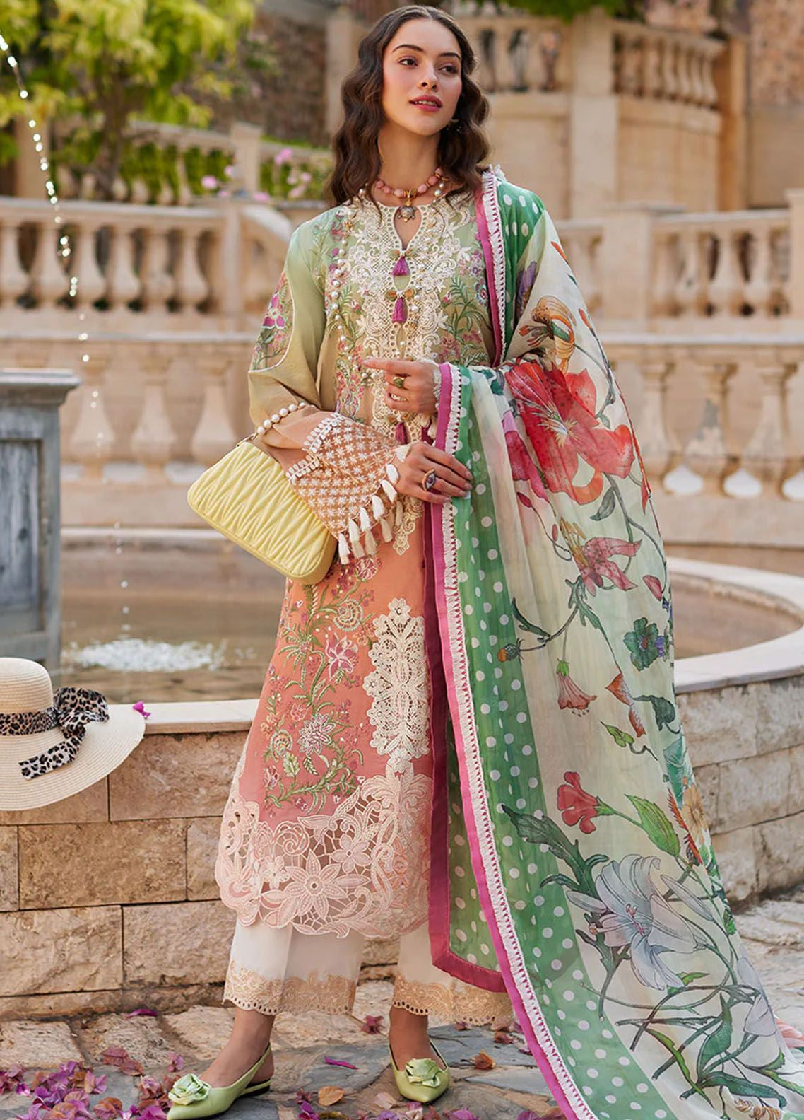 Te Amo By Mushq Embroidered Luxury Lawn 3 Piece Unstitched Suit MQ24TAL D-13 VENICE VERVE Te Amo By Mushq Embroidered Luxury Lawn 3 Piece Unstitched Suit MQ24TAL D-13 VENICE VERVE