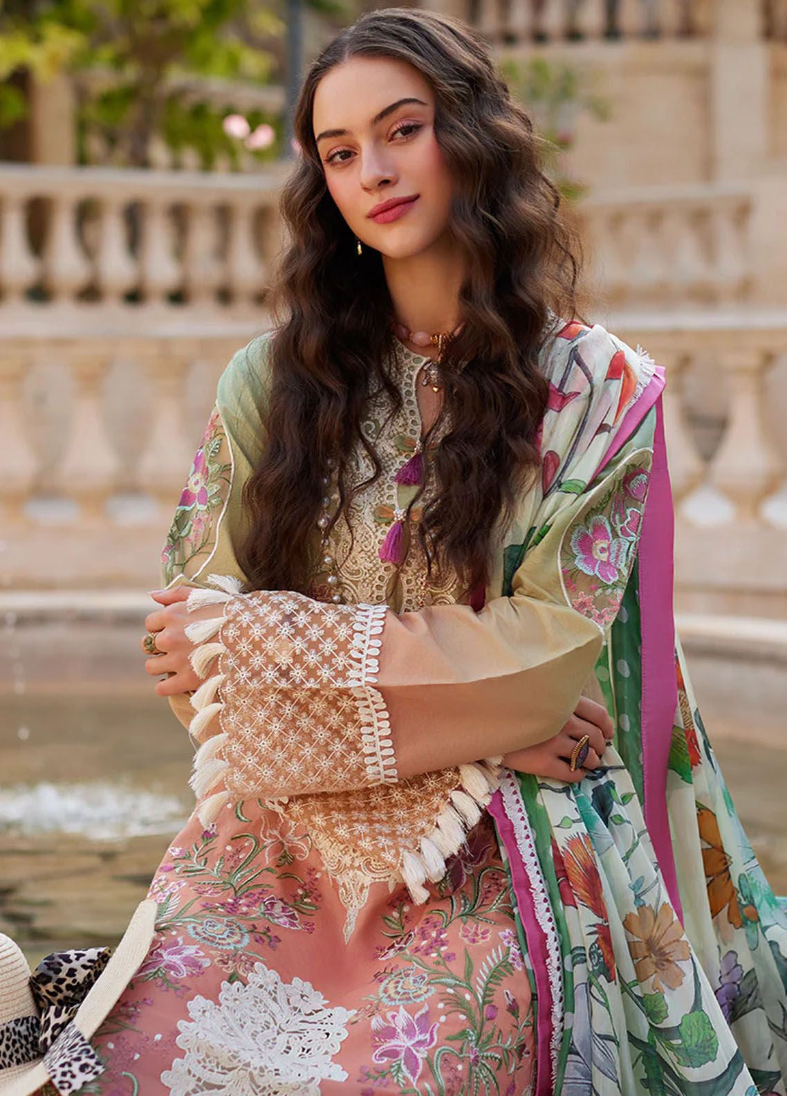 Te Amo By Mushq Embroidered Luxury Lawn 3 Piece Unstitched Suit MQ24TAL D-13 VENICE VERVE Te Amo By Mushq Embroidered Luxury Lawn 3 Piece Unstitched Suit MQ24TAL D-13 VENICE VERVE