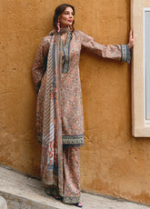 The Enchanted Garden By Gulaal Embroidered Lawn 3 Piece Unstitched Suit GL24EGL 05 AVILA