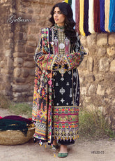 Anaya Unstitched 3 Piece Gulbano