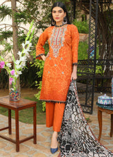 D#04 Ruqayyah Trend Flair Emb Cotton Collection 922