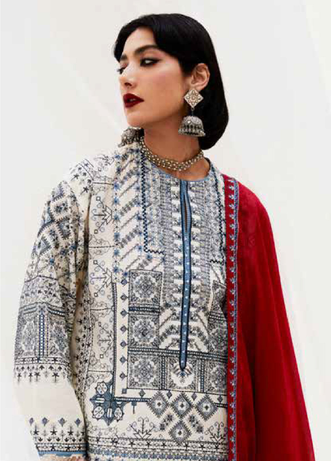 Zara Shahjahan Spring Embroidered Jacquard 3 Piece Unstitched Suit ZSJ24SS-2A DIYA Zara Shahjahan Spring Embroidered Jacquard 3 Piece Unstitched Suit ZSJ24SS-2A DIYA