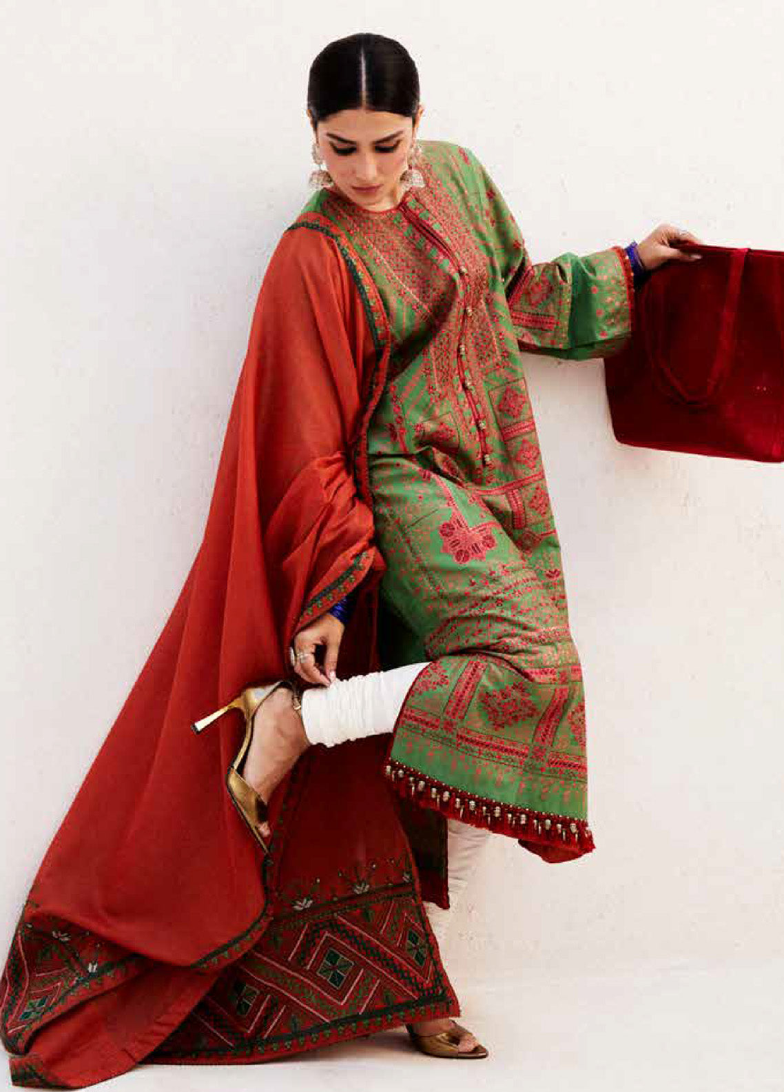 Zara Shahjahan Spring Embroidered Jacquard 3 Piece Unstitched Suit ZSJ24SS-2B DIYA Zara Shahjahan Spring Embroidered Jacquard 3 Piece Unstitched Suit ZSJ24SS-2B DIYA