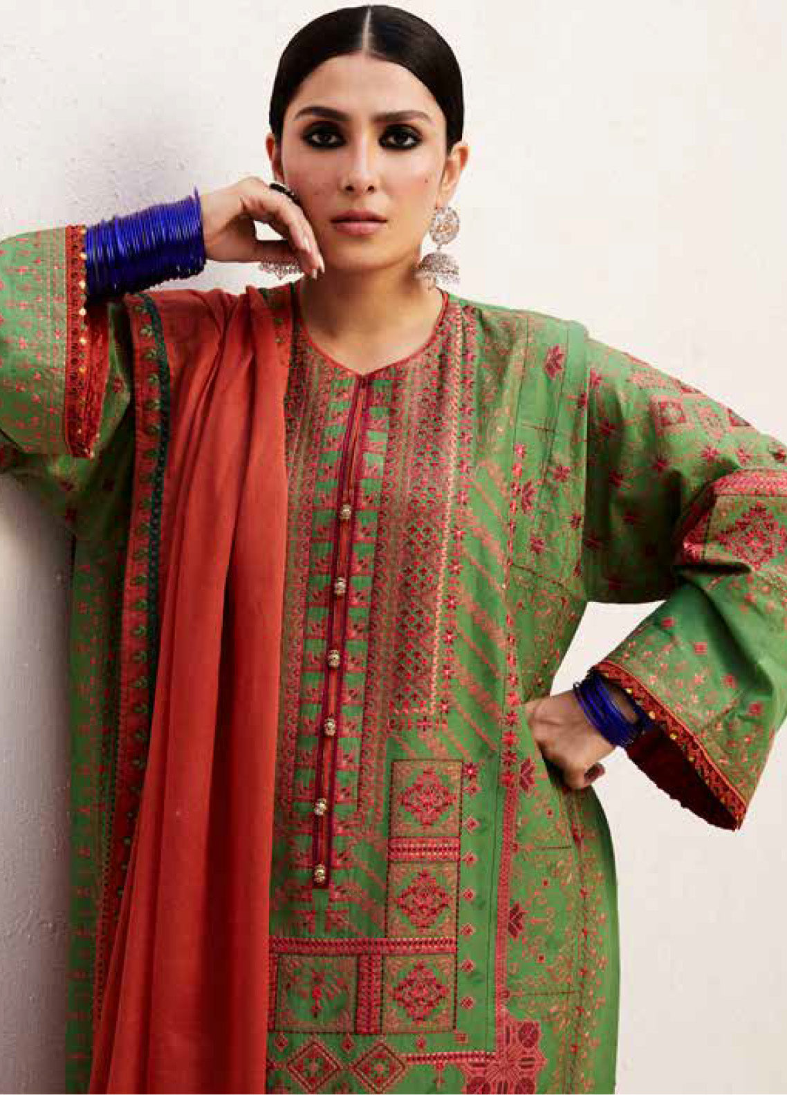 Zara Shahjahan Spring Embroidered Jacquard 3 Piece Unstitched Suit ZSJ24SS-2B DIYA Zara Shahjahan Spring Embroidered Jacquard 3 Piece Unstitched Suit ZSJ24SS-2B DIYA