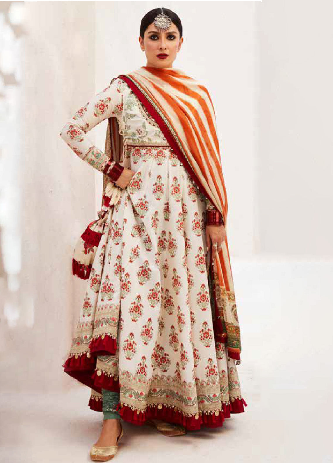 Zara Shahjahan Spring Embroidered Lawn 3 Piece Unstitched Suit ZSJ24SS-11B ANARKALI Zara Shahjahan Spring Embroidered Lawn 3 Piece Unstitched Suit ZSJ24SS-11B ANARKALI