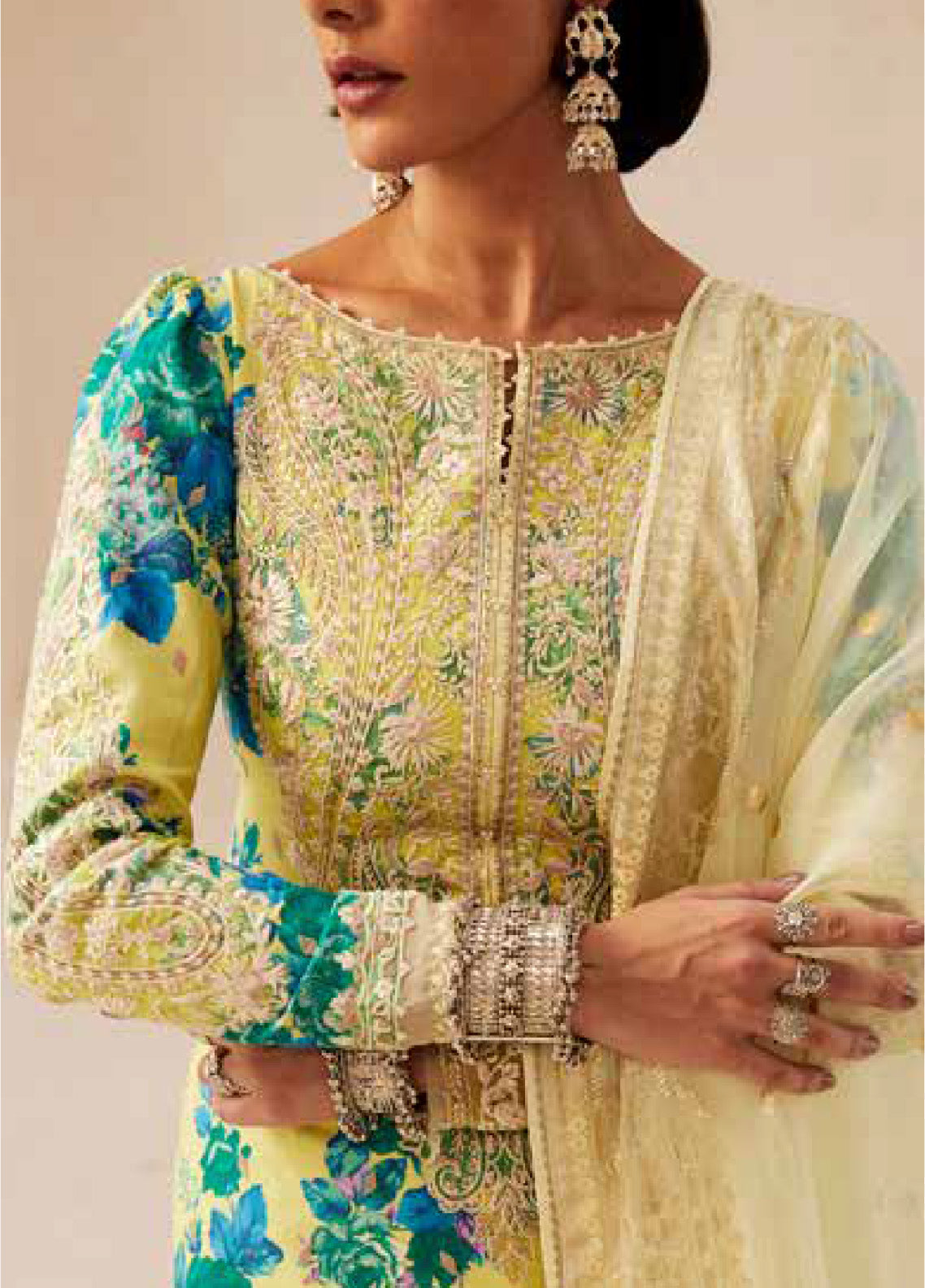 Zara Shahjahan Spring Embroidered Lawn 3 Piece Unstitched Suit ZSJ24SS-13A PHOOL KARI Zara Shahjahan Spring Embroidered Lawn 3 Piece Unstitched Suit ZSJ24SS-13A PHOOL KARI