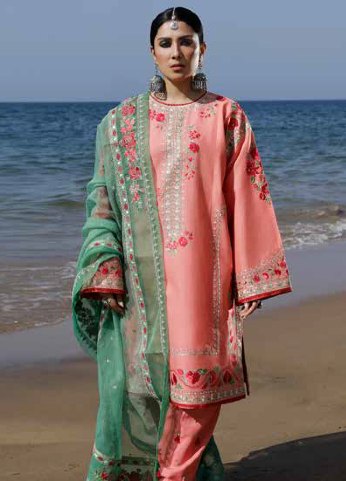 Zara Shahjahan Spring Embroidered Lawn 3 Piece Unstitched Suit ZSJ24SS-6A JIYA Zara Shahjahan Spring Embroidered Lawn 3 Piece Unstitched Suit ZSJ24SS-6A JIYA