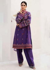 Zara Shahjahan Spring Embroidered Lawn 3 Piece Unstitched Suit ZSJ24SS-7B LAMIA