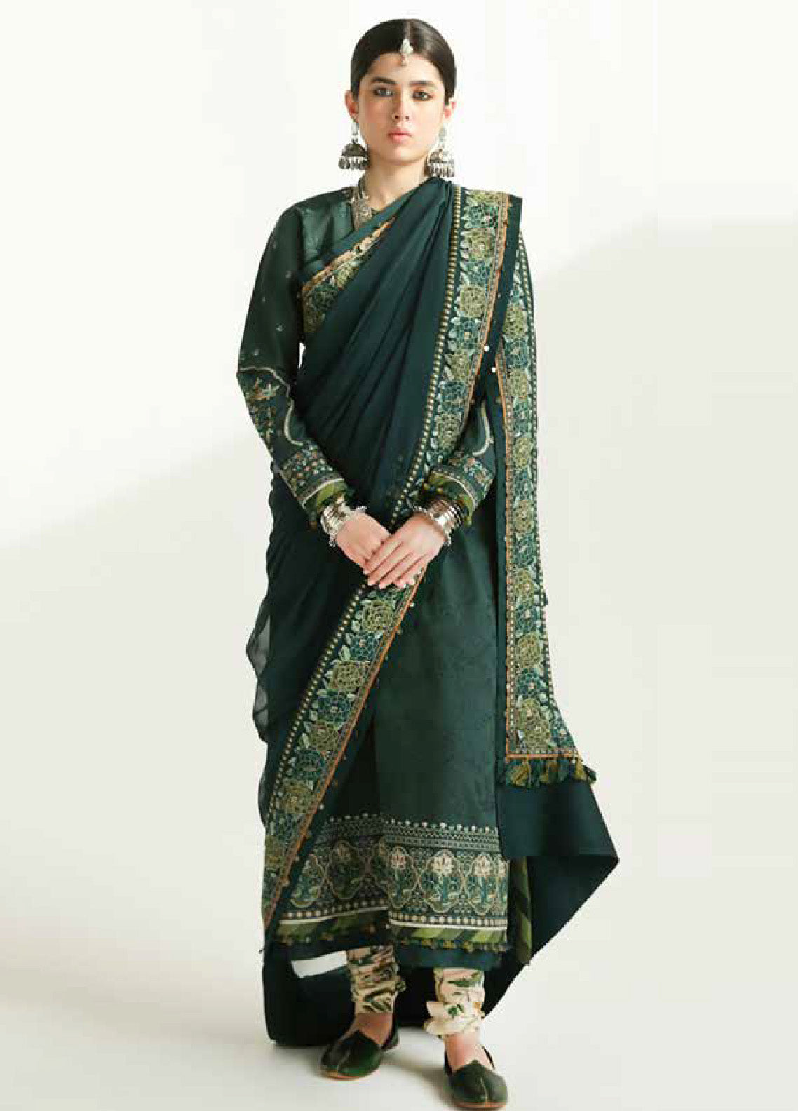 Zara Shahjahan Spring Embroidered Lawn 3 Piece Unstitched Suit ZSJ24SS-9B PARSA Zara Shahjahan Spring Embroidered Lawn 3 Piece Unstitched Suit ZSJ24SS-9B PARSA