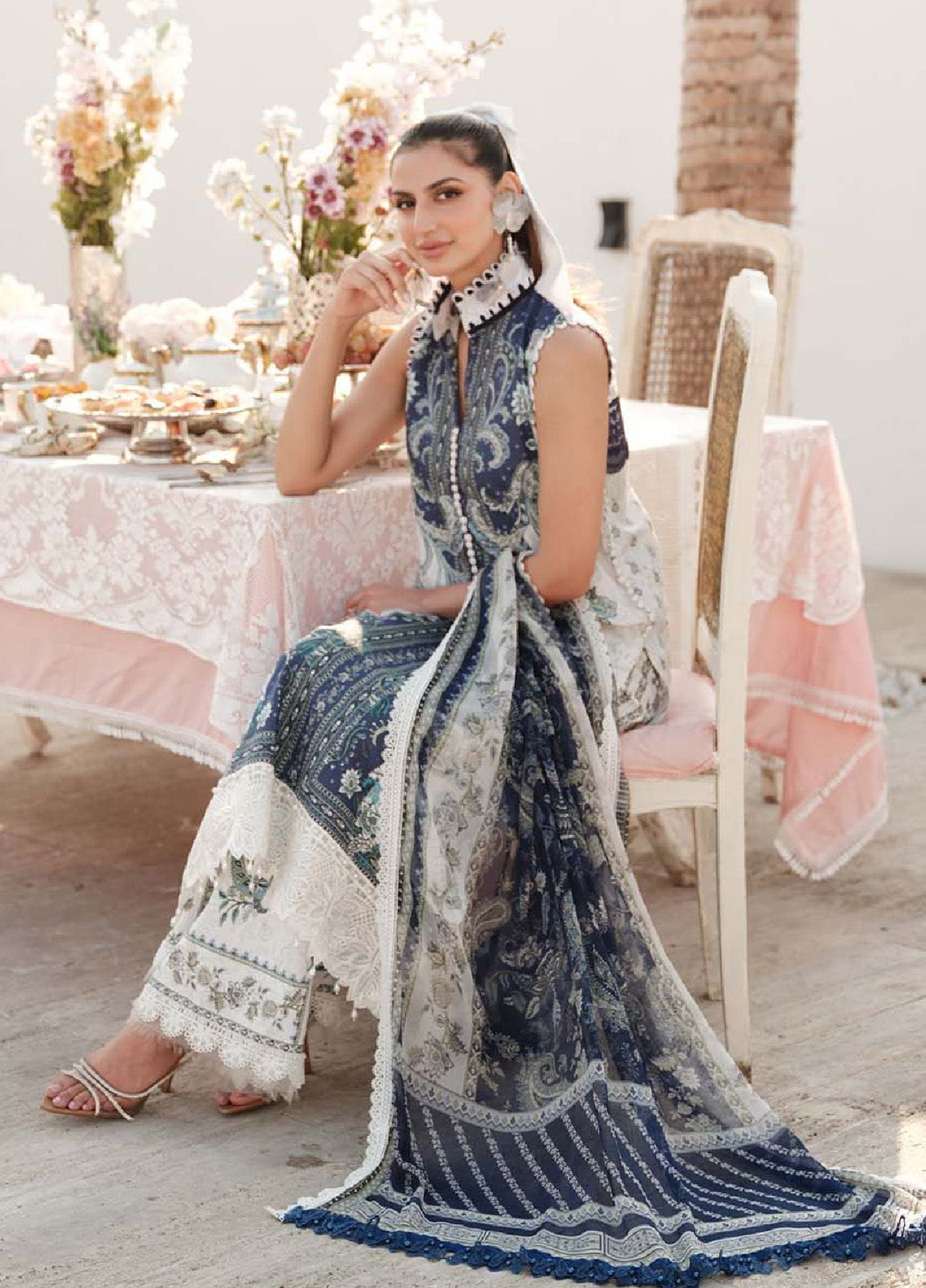 Zarqash Embroidered Luxe Lawn 3 Piece Unstitched Suit ZQ24LL 10 Zarqash Embroidered Luxe Lawn 3 Piece Unstitched Suit ZQ24LL 10