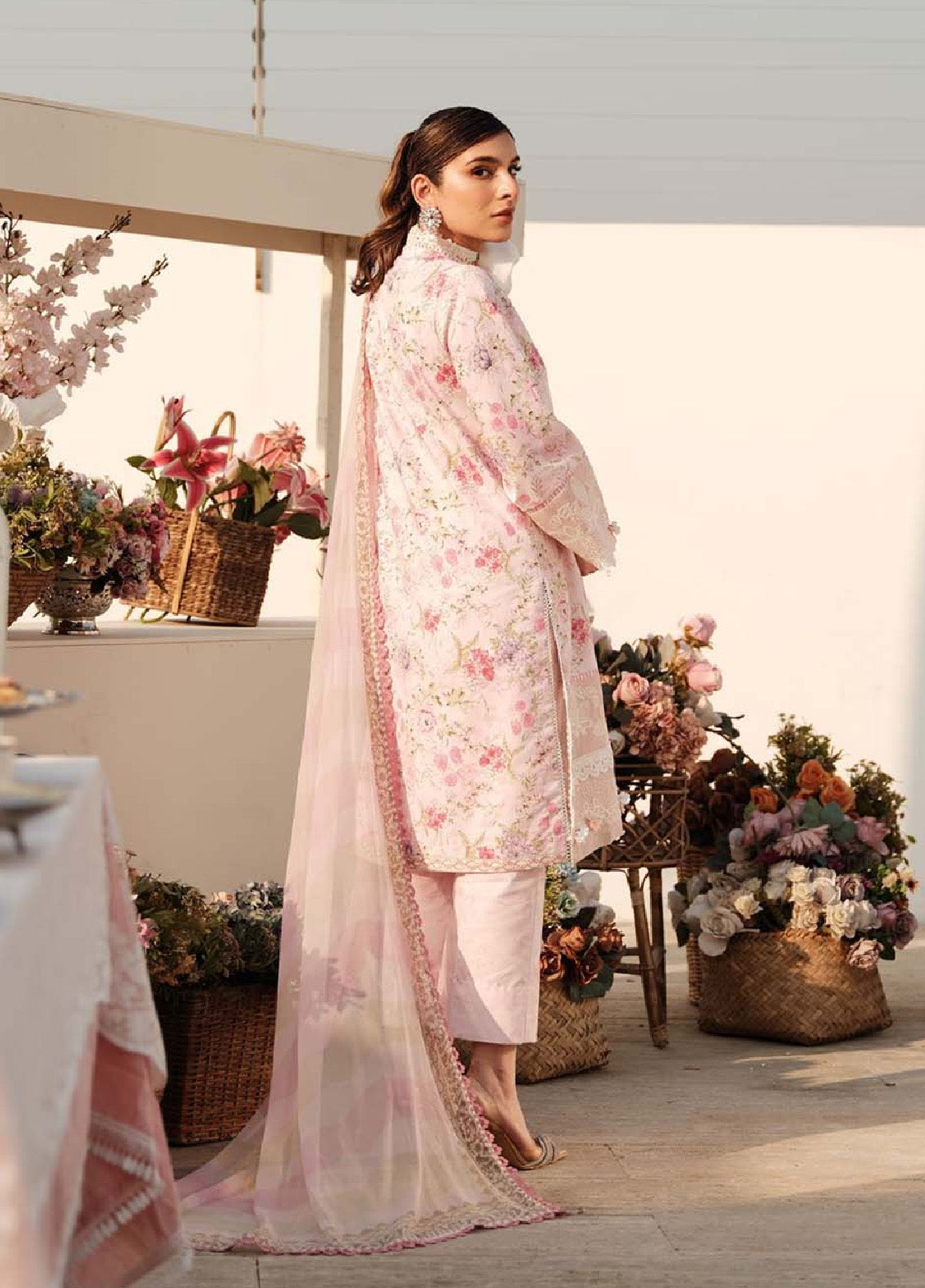 Zarqash Embroidered Luxe Lawn 3 Piece Unstitched Suit ZQ24LL 12 Zarqash Embroidered Luxe Lawn 3 Piece Unstitched Suit ZQ24LL 12