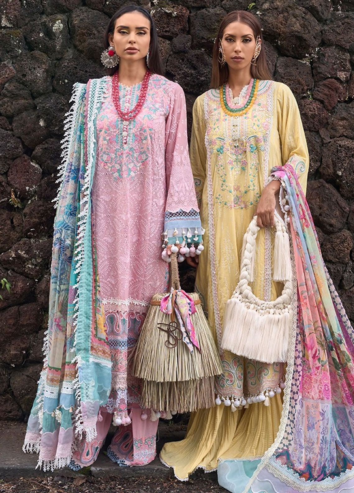 Zoha By Ansab Jahangir Luxury Embroidered Lawn 3 Piece Unstitched Suit AJ24ZLL-05 Peony Zoha By Ansab Jahangir Luxury Embroidered Lawn 3 Piece Unstitched Suit AJ24ZLL-05 Peony