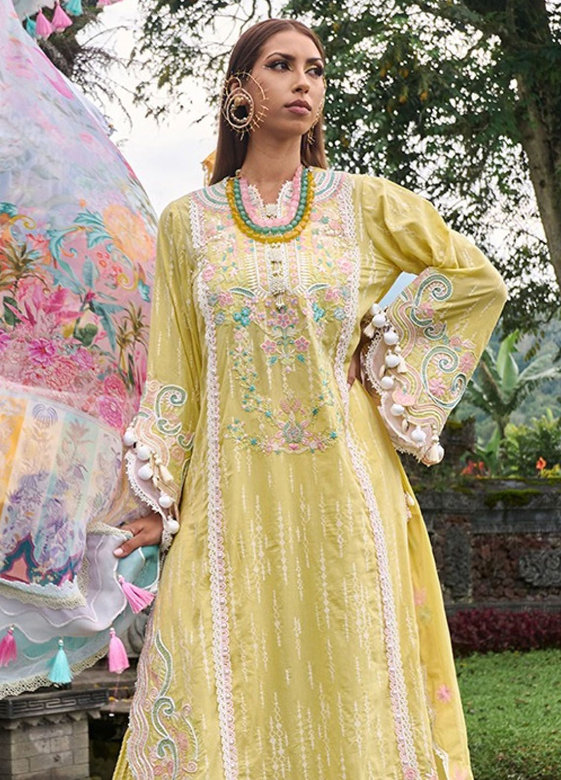 Zoha By Ansab Jahangir Luxury Embroidered Lawn 3 Piece Unstitched Suit AJ24ZLL-06 Marigold Zoha By Ansab Jahangir Luxury Embroidered Lawn 3 Piece Unstitched Suit AJ24ZLL-06 Marigold