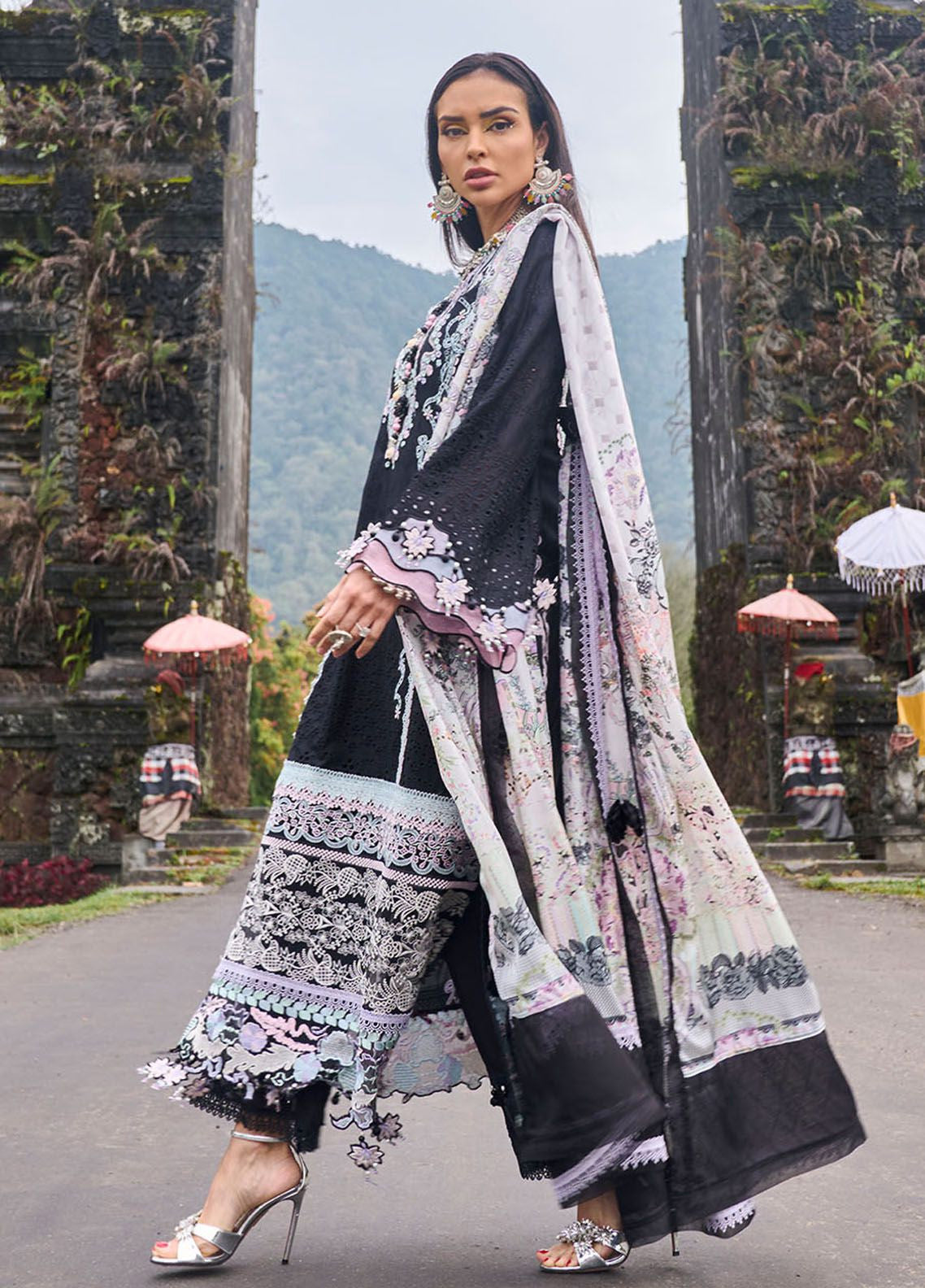 Zoha By Ansab Jahangir Luxury Embroidered Lawn 3 Piece Unstitched Suit AJ24ZLL-07 Gomphrena Zoha By Ansab Jahangir Luxury Embroidered Lawn 3 Piece Unstitched Suit AJ24ZLL-07 Gomphrena
