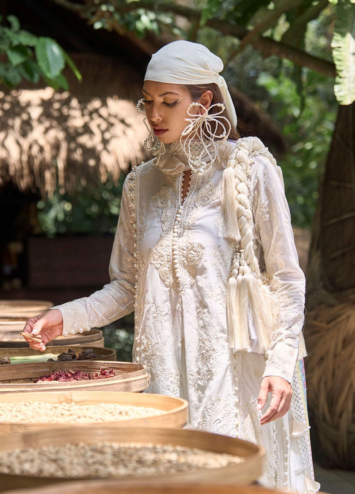 Zoha By Ansab Jahangir Luxury Embroidered Lawn 3 Piece Unstitched Suit AJ24ZLL-12 Euphoriba Zoha By Ansab Jahangir Luxury Embroidered Lawn 3 Piece Unstitched Suit AJ24ZLL-12 Euphoriba