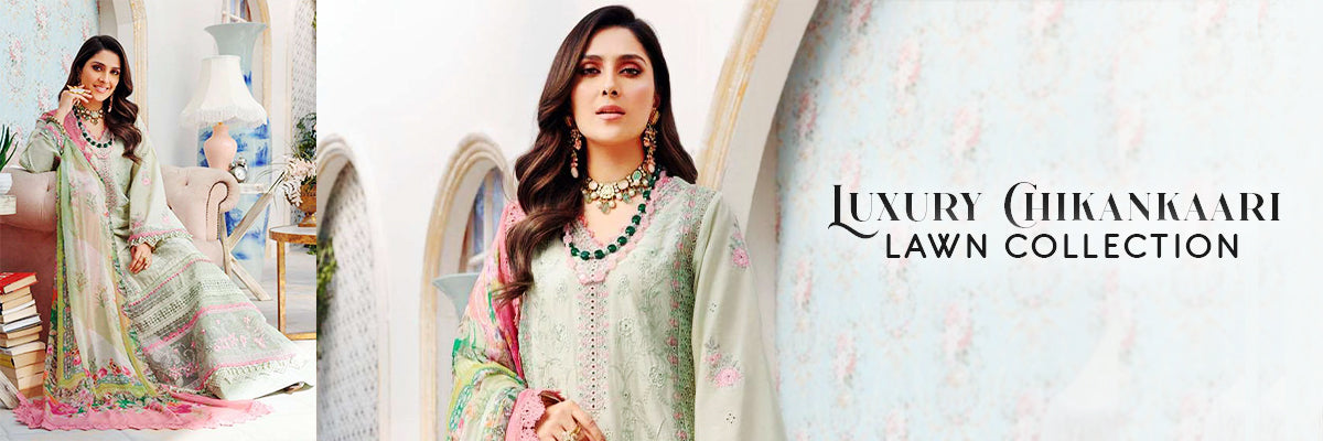 Luxury Chikankari Lawn Collection