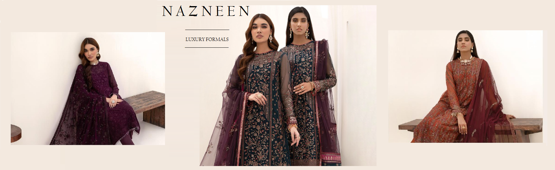 Nazneen By Zarif Luxury Formal Collection 2023