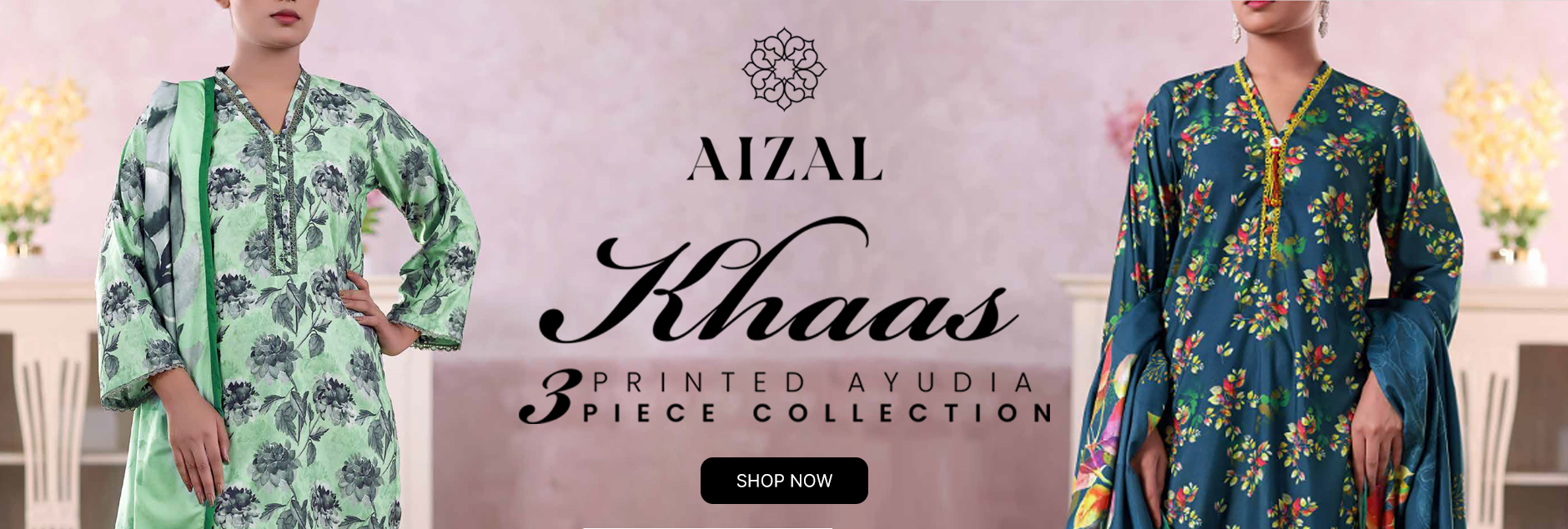 Khaas By Aizal Printed Ayudia 3Pcs Pret Collection 2025
