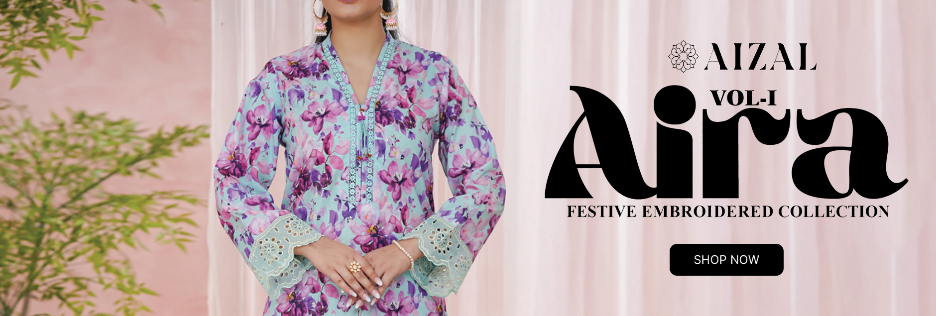Aira By Aizal Festive Embroidered 2Pcs Pret Collection 2026 Vol-01