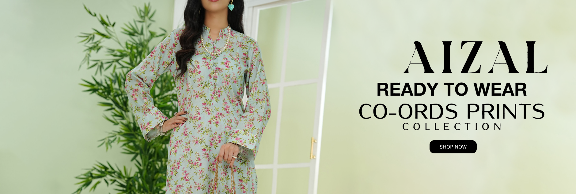 Co-Ord's Prints By Aizal 2Pcs Pret Collection 2025 Vol-02