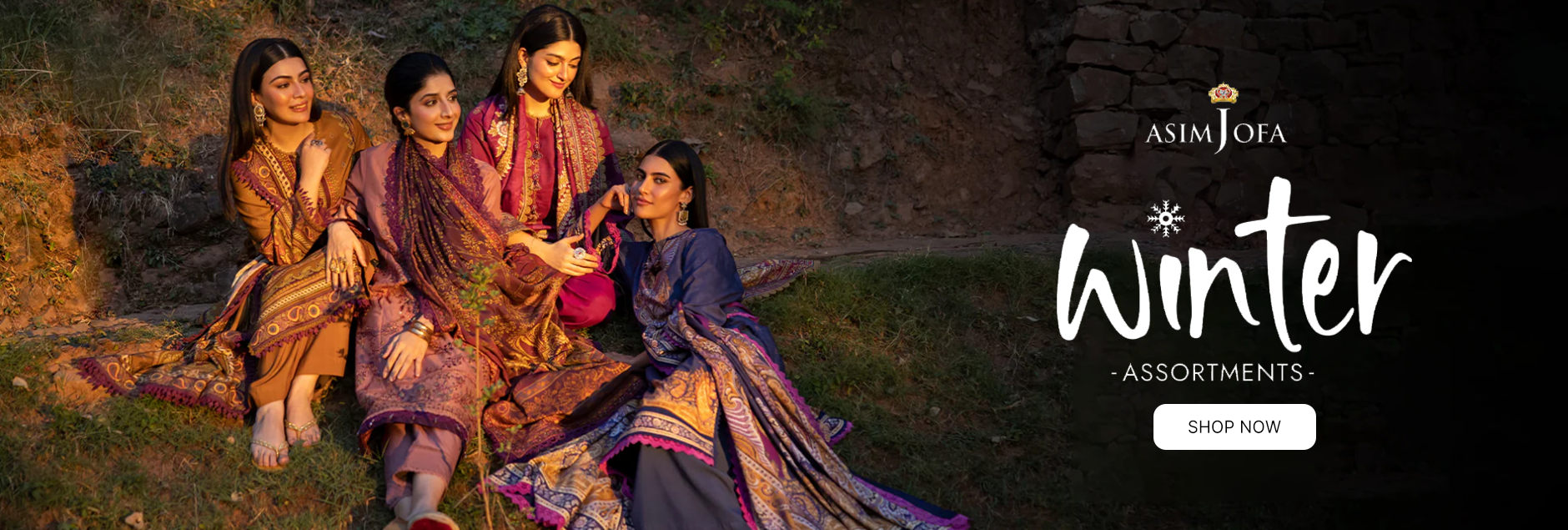 Asim Jofa Unstitched Winter Collection 2024