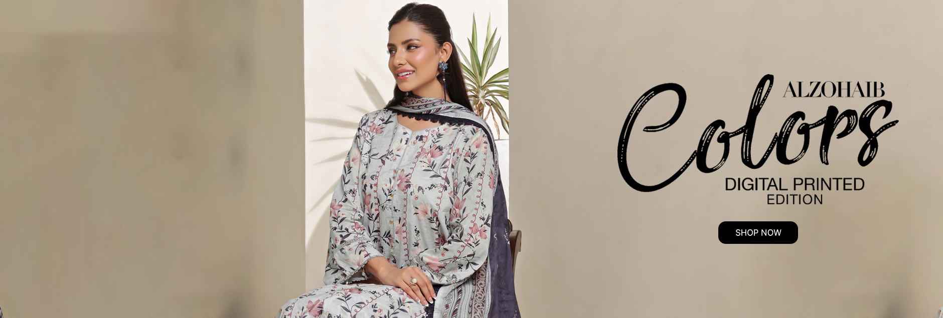 Colors By Alzohaib Digital Printed Unstitched Edition 2025