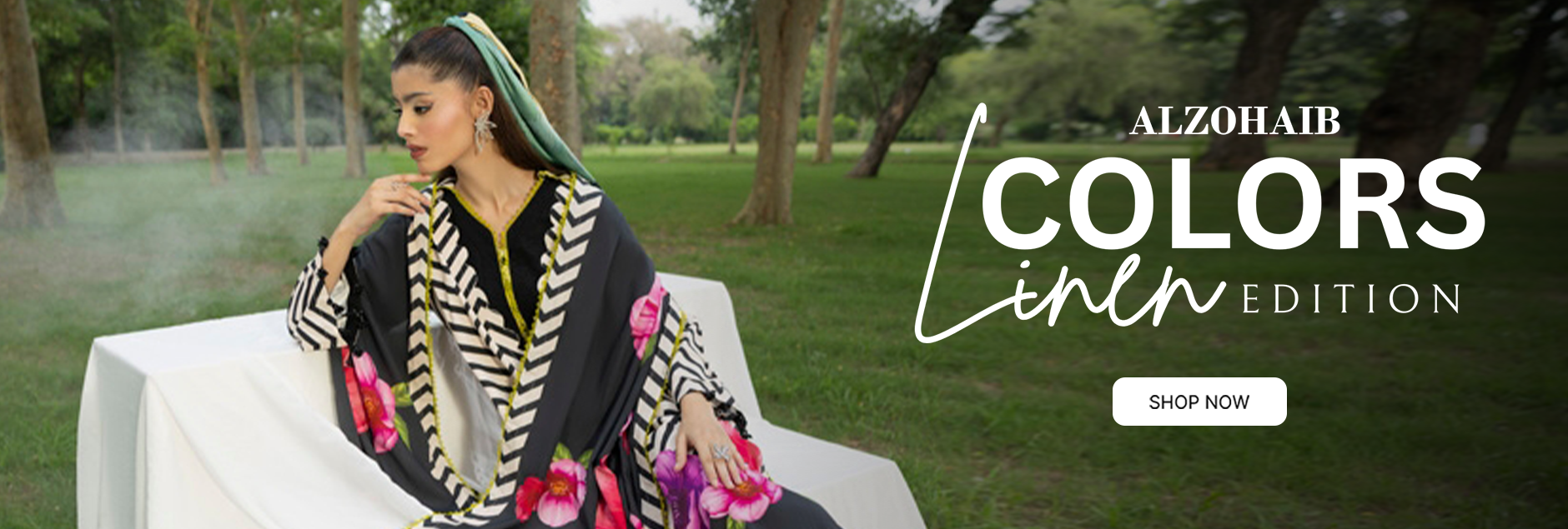 Colors By Alzohaib Linen Unstitched Edition 2026